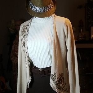 Vintage Coldwater Creek Hand Beaded Sweater